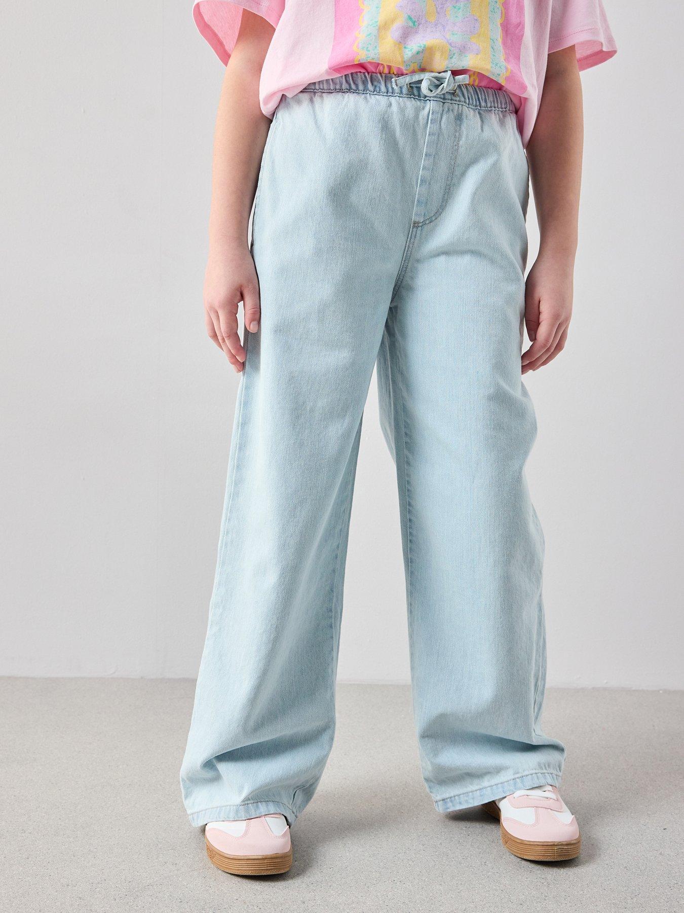the-very-collection-girls-tie-waist-denim-jeans-light-wash