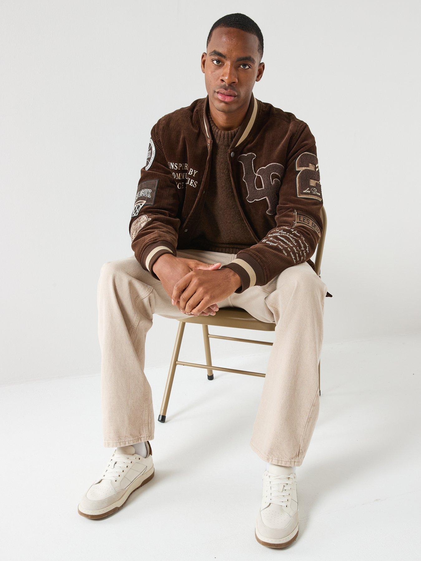 les-deux-gilbert-heavyweight-knitted-jumper-browndetail
