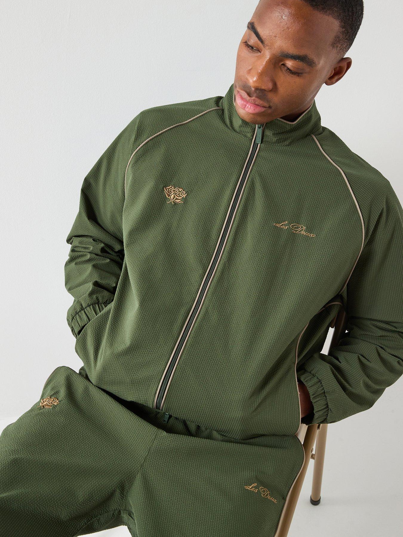 les-deux-jack-seersucker-tracksuit-top-green
