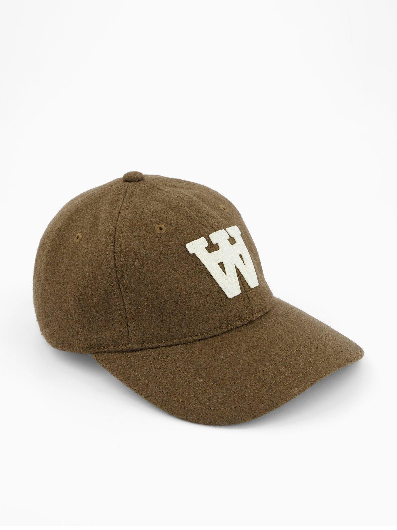 Image 1 of 4 of Double A by Wood Wood Brown Felt Patch Cap - One Colour