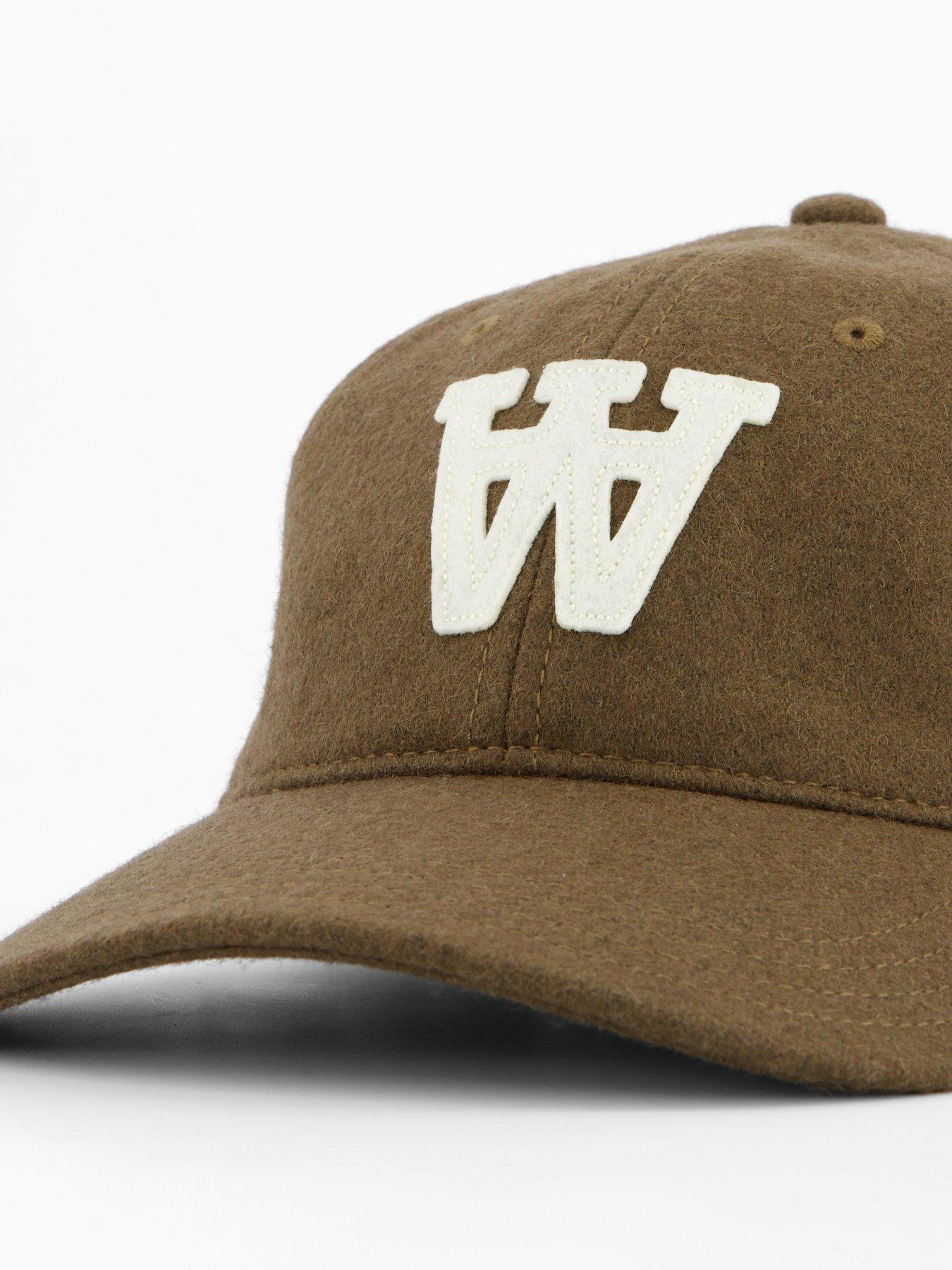 Image 2 of 4 of Double A by Wood Wood Brown Felt Patch Cap - One Colour