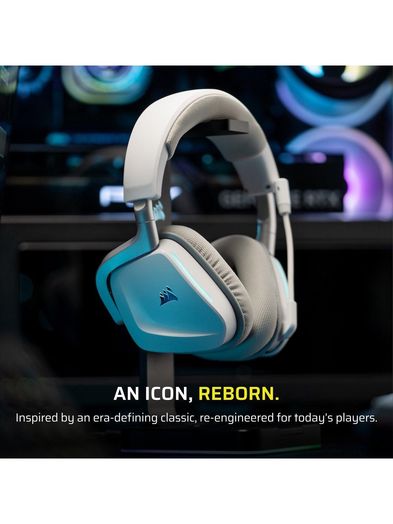 Image 2 of 7 of CORSAIR CORSAIR VOID WIRELESS v2 Gaming Headset, White