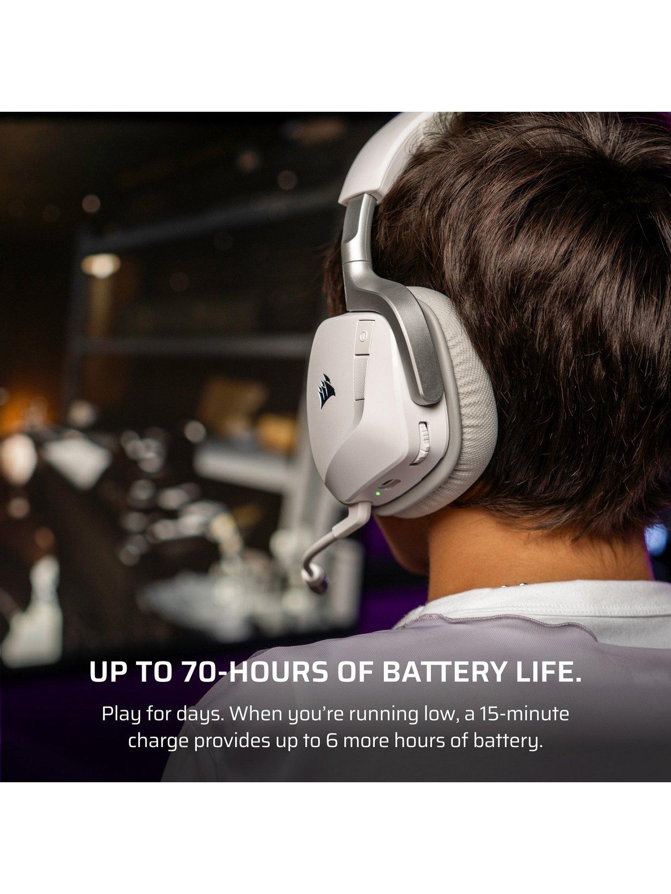 Image 5 of 7 of CORSAIR CORSAIR VOID WIRELESS v2 Gaming Headset, White