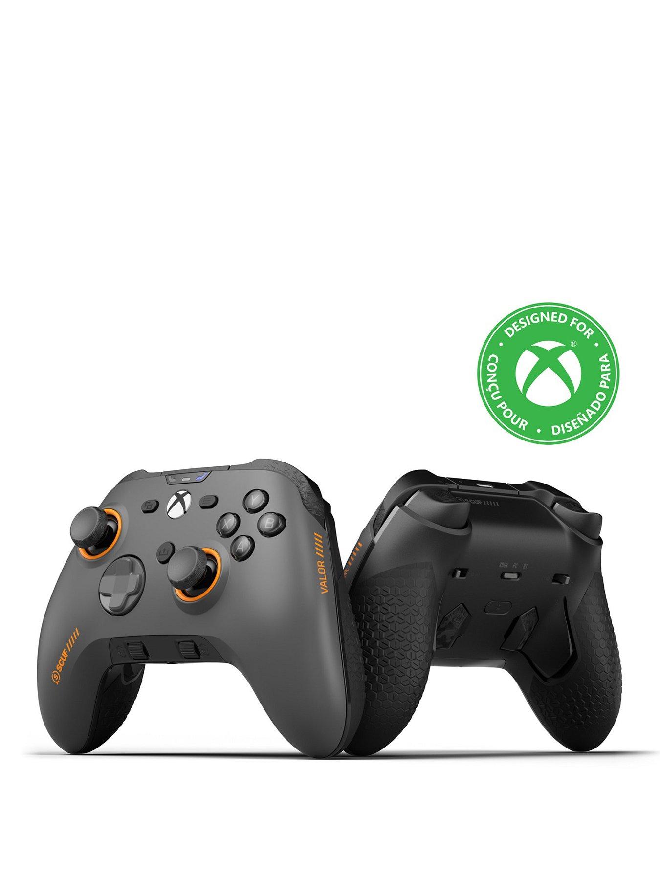 scuf-valor-pro-wireless-performance-xbox-controller-steel-grey