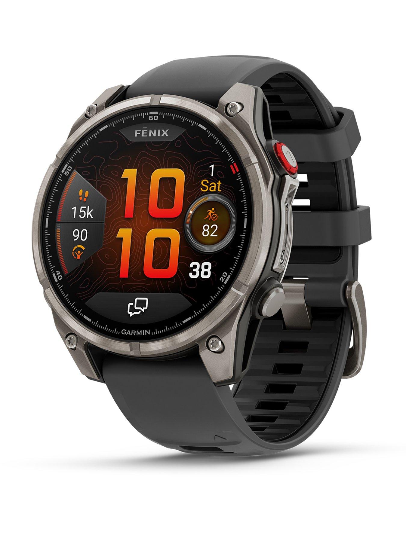Garmin Garmin fenix 8 Pro 47mm, LTE, Sapphire, Titanium - Graphite