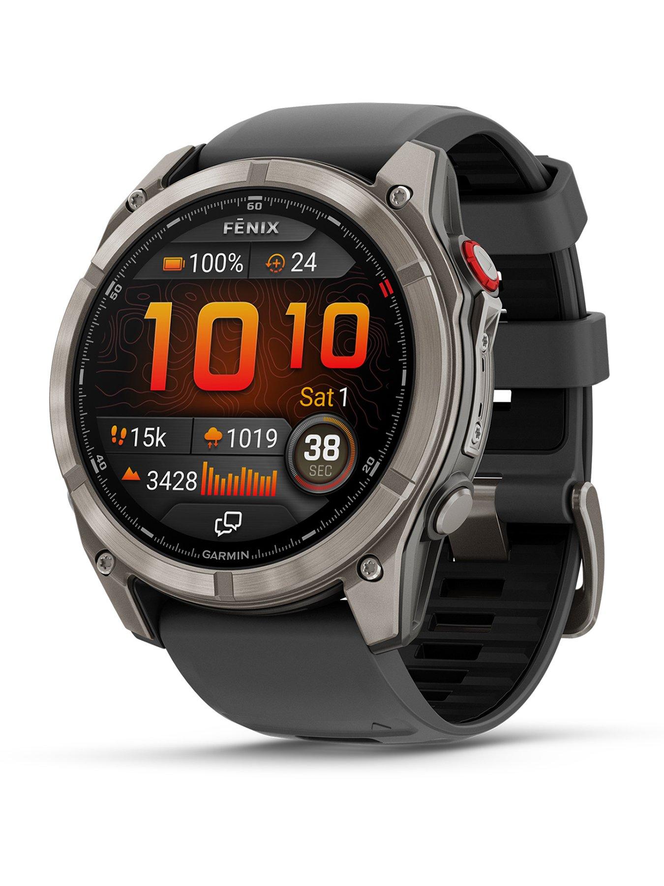 Garmin Garmin fenix 8 Pro, 51mm, LTE, Sapphire, Titanium - Graphite