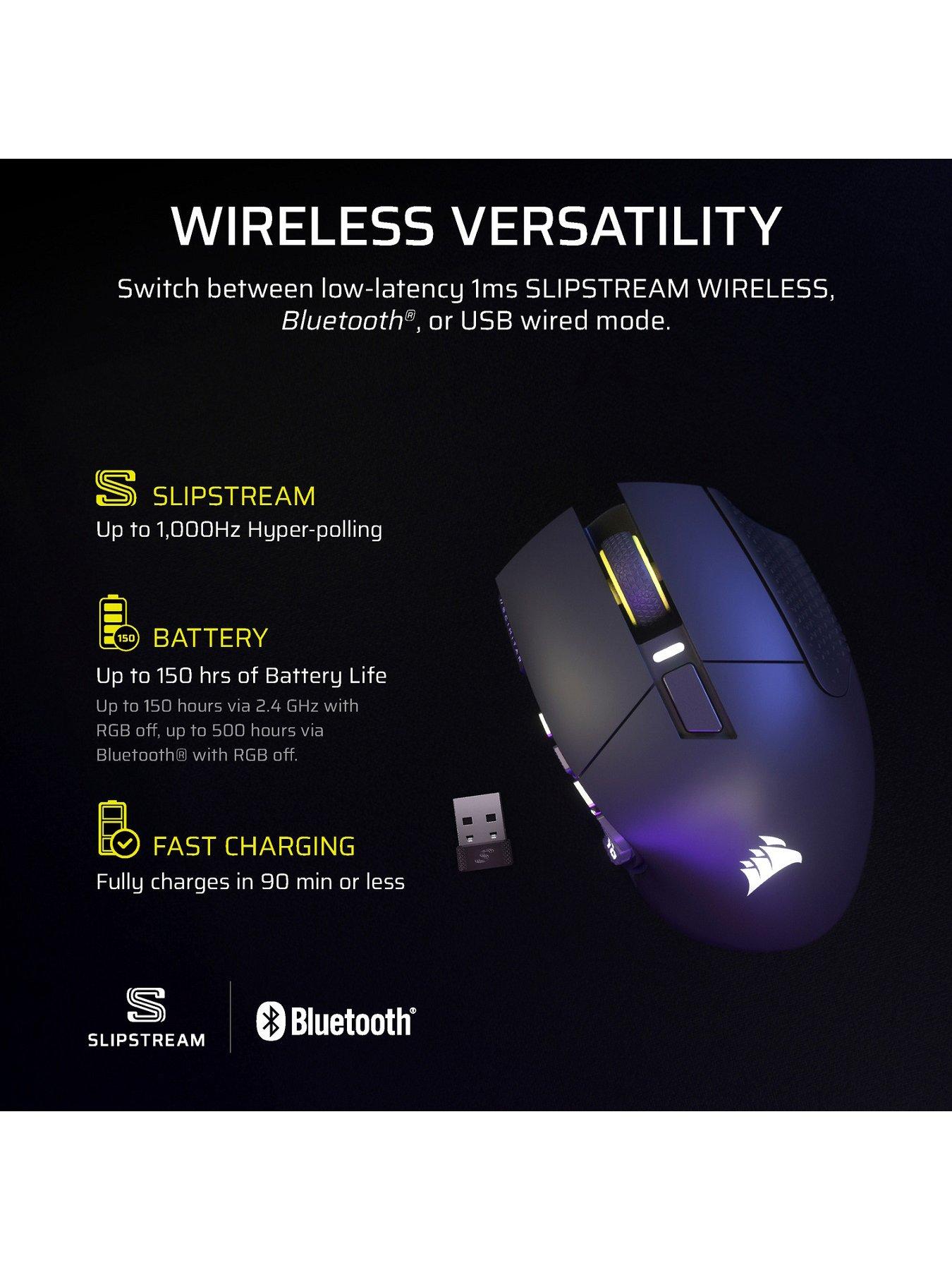 Image 7 of 7 of CORSAIR SCIMITAR ELITE WIRELESS SE MMO Gaming Mouse, Gun Metal