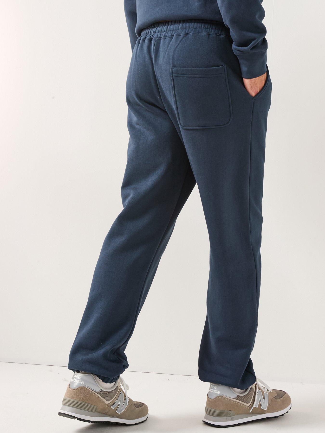 double-a-by-wood-wood-cal-coin-logo-cuff-joggers-navystillFront