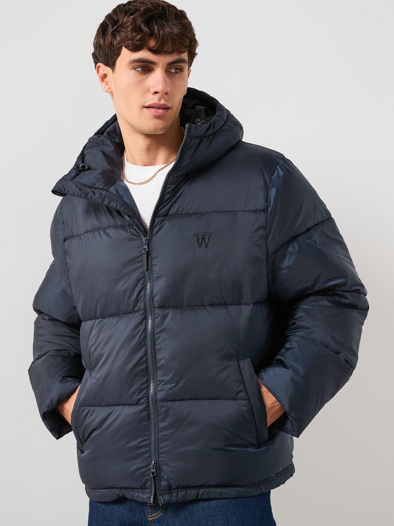 double-a-by-wood-wood-claus-hooded-puffer-jacket-navyoutfit