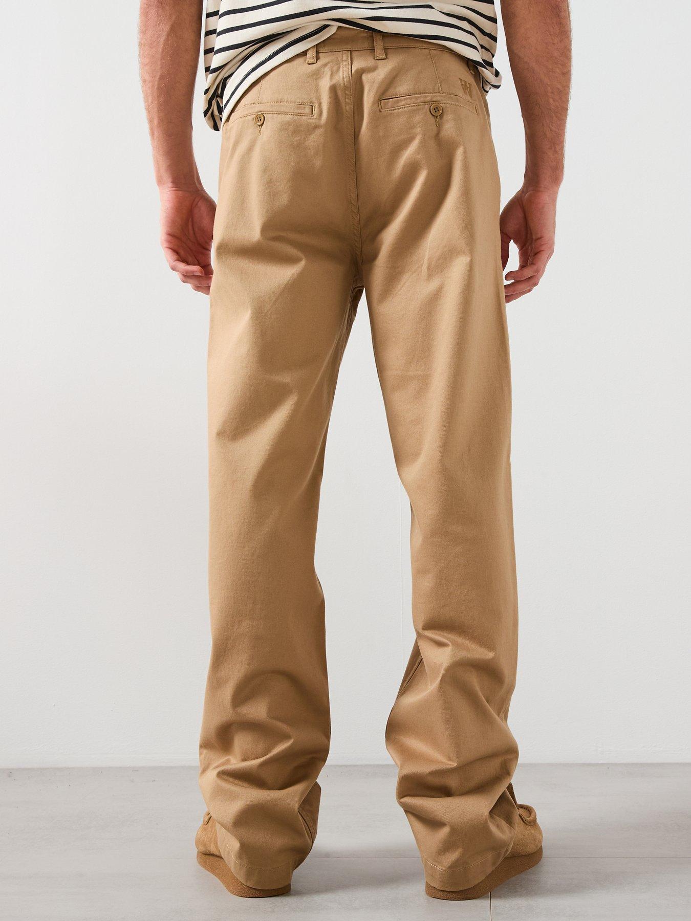 Image 2 of 5 of Double A by Wood Wood Silas Chinos - Petrified Oak Beige