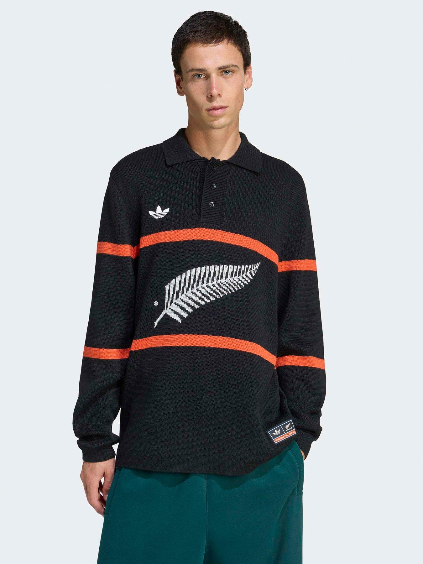 adidas-originals-mens-knitted-polo-top-black