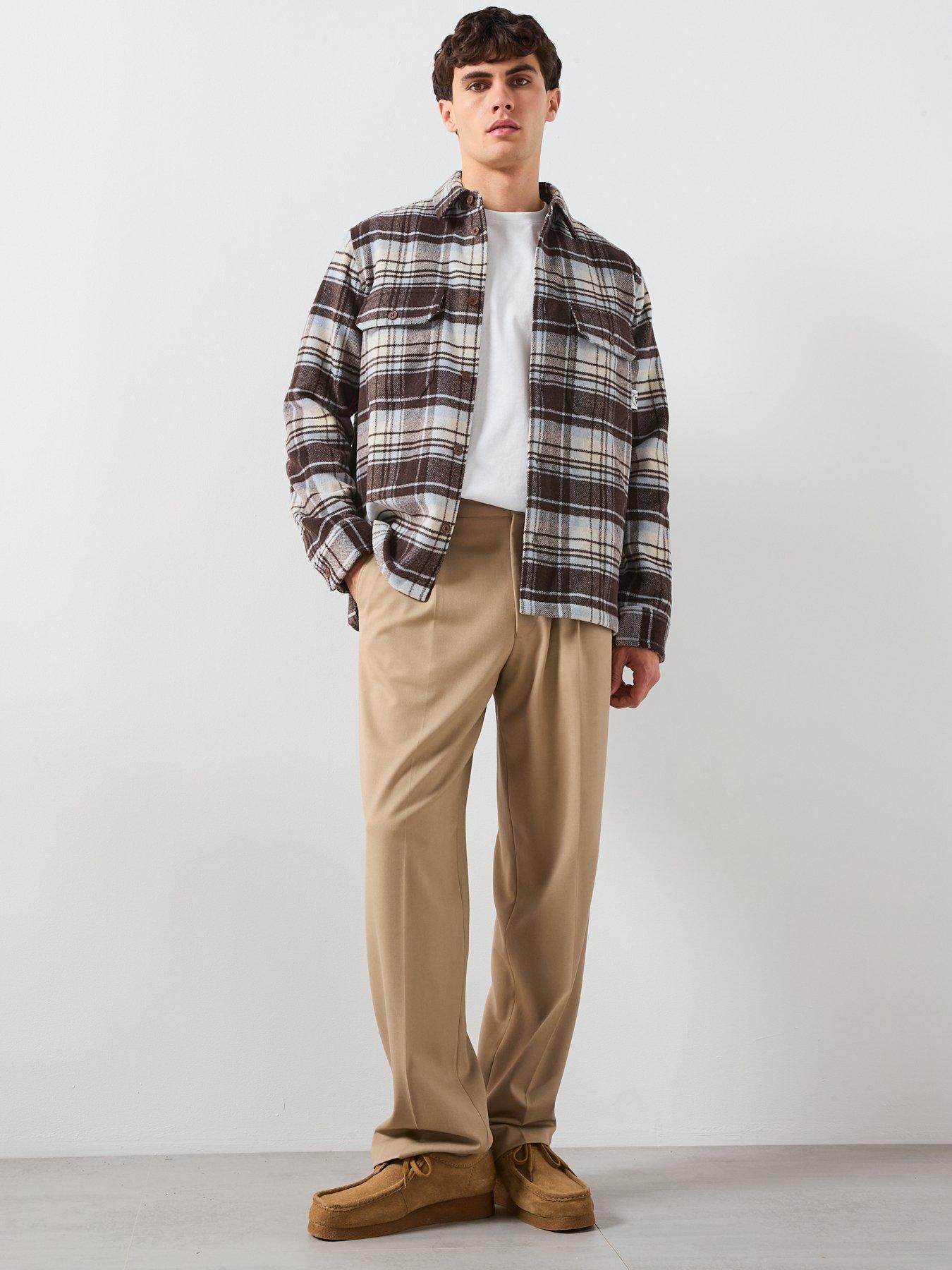 Image 3 of 6 of Double A by Wood Wood Overshirt - Brown