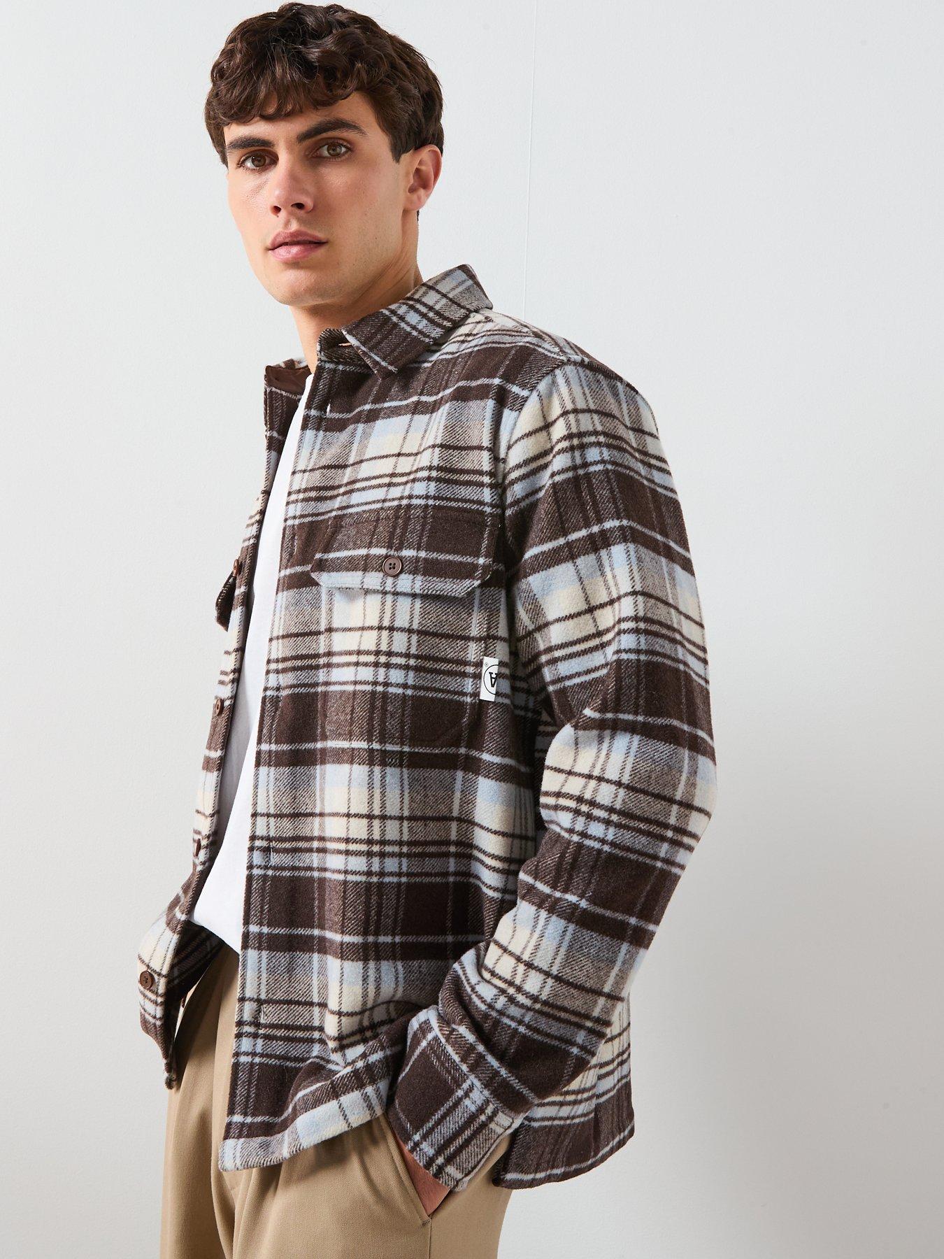 Image 4 of 6 of Double A by Wood Wood Overshirt - Brown