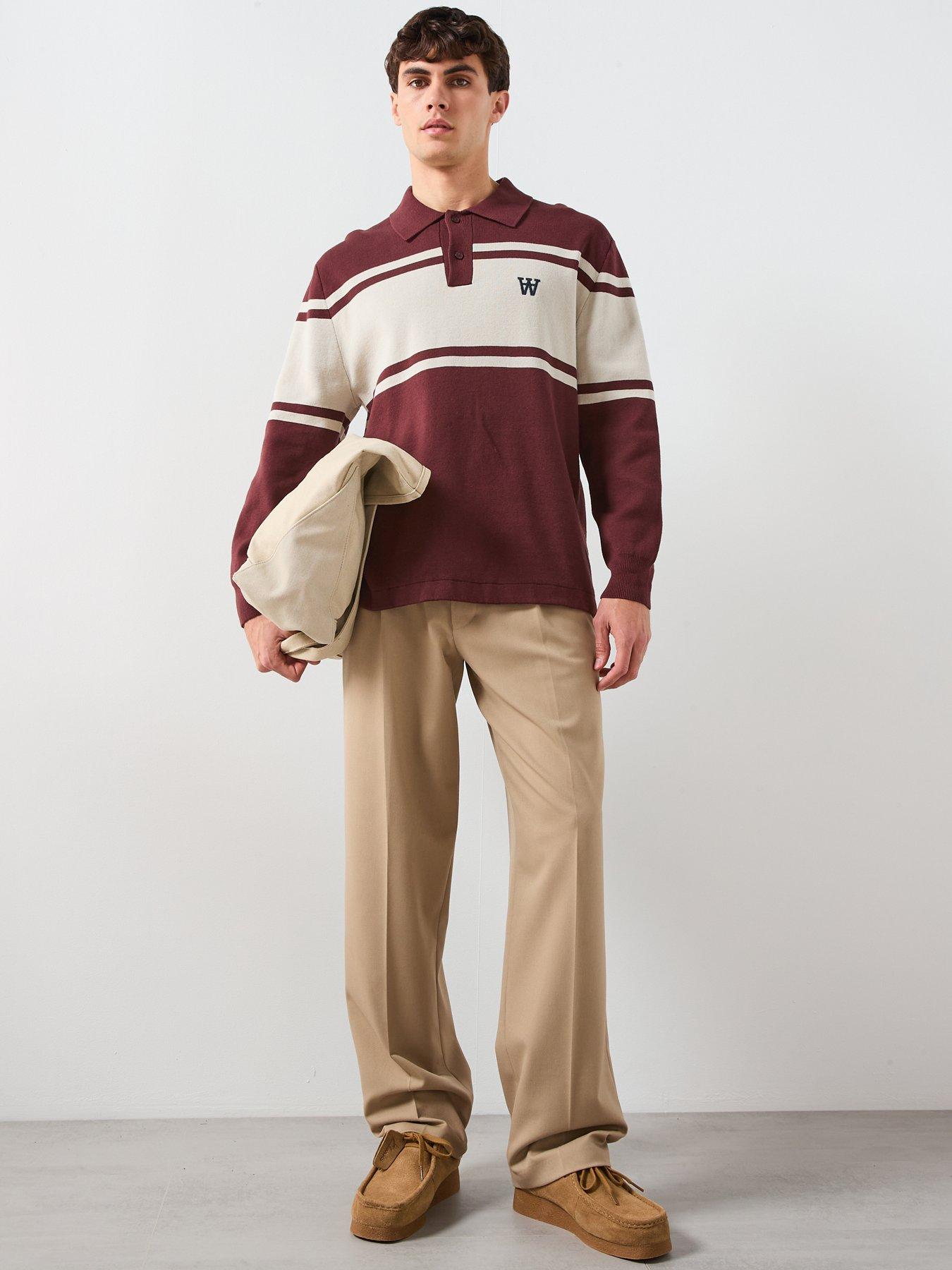 double-a-by-wood-wood-curt-long-sleeve-rugger-polo-shirt-dark-brownback