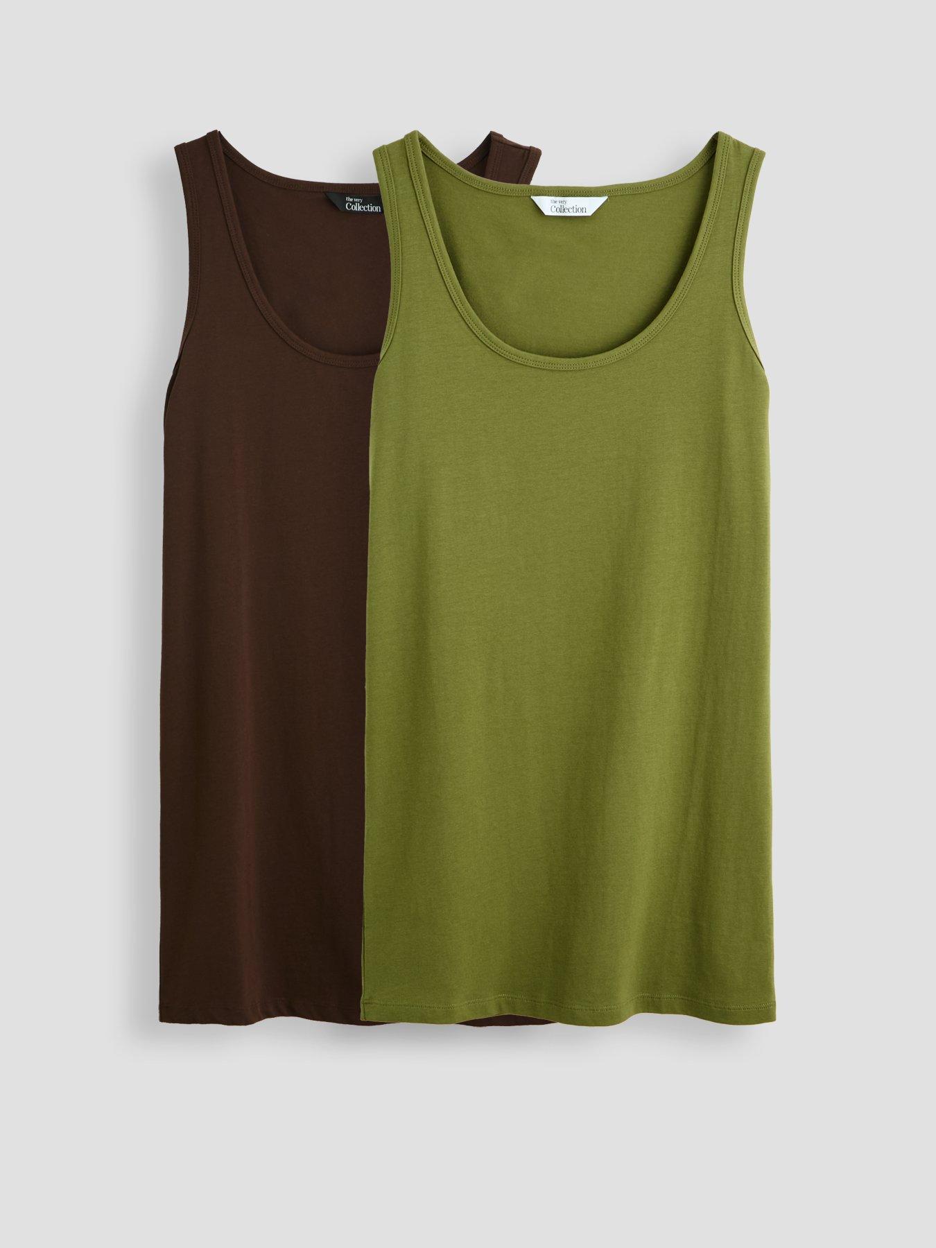 Image 1 of 7 of The Very Collection Curve Curve 2 Pack Longline Vest