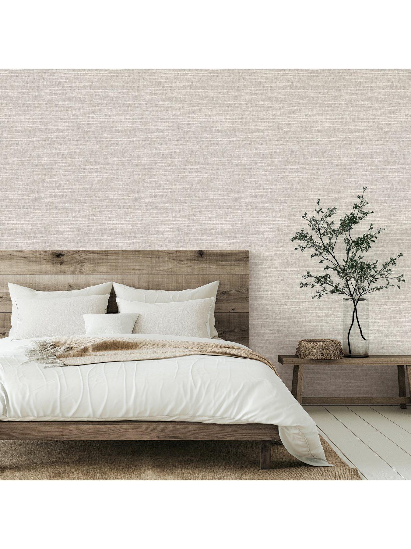Image 4 of 7 of The Very Collection Global textured plain Natutal Wallpaper
