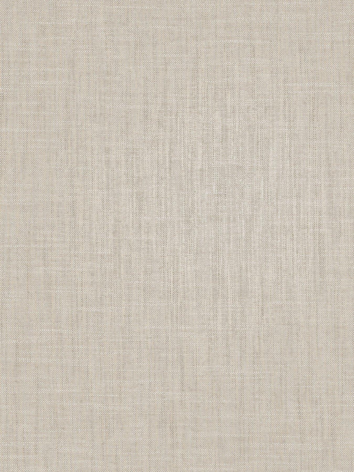 Image 3 of 7 of The Very Collection Linen Plain Natural Wallpaper