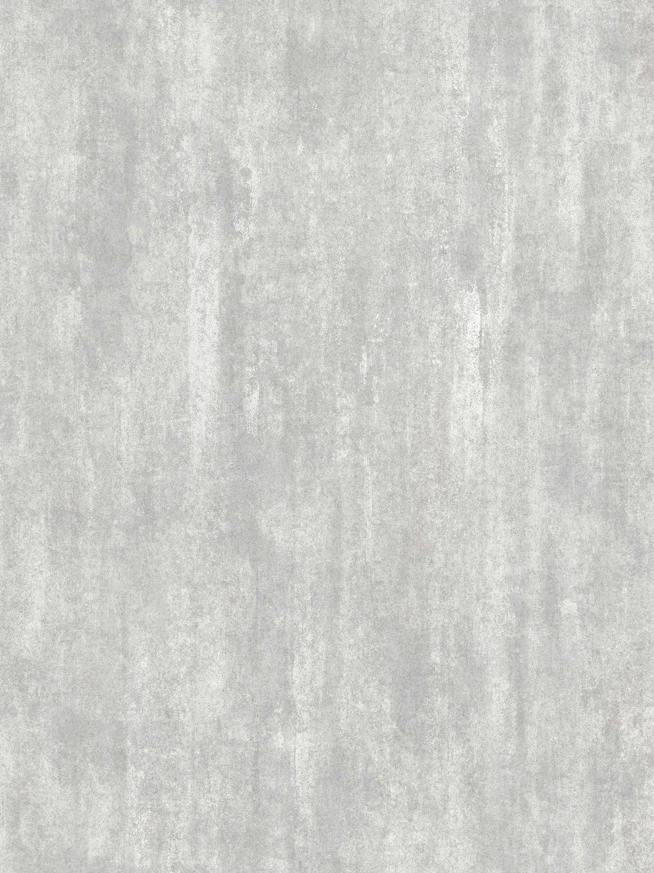 the-very-collection-luxe-distressed-plain-silver-wallpaperback