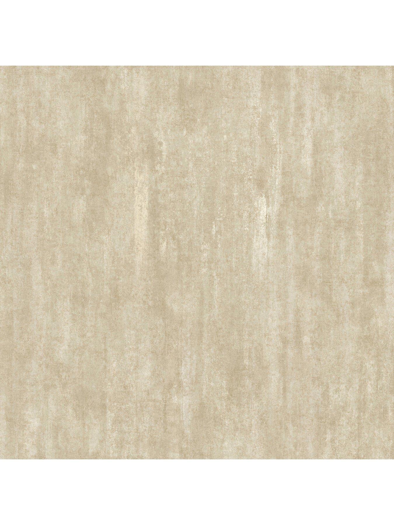 Image 5 of 7 of The Very Collection Luxe Distressed plain Gold Wallpaper