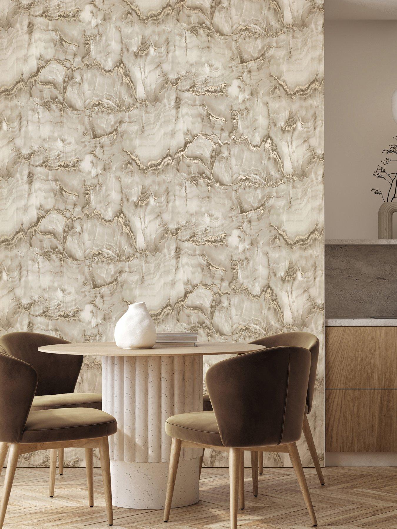 Image 1 of 7 of The Very Collection Elara Marble Stone Wallpaper