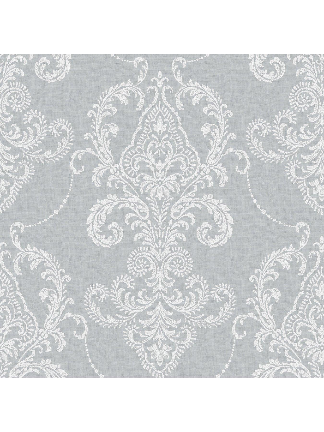 the-very-collection-embroidered-damask-blue-wallpaperdetail