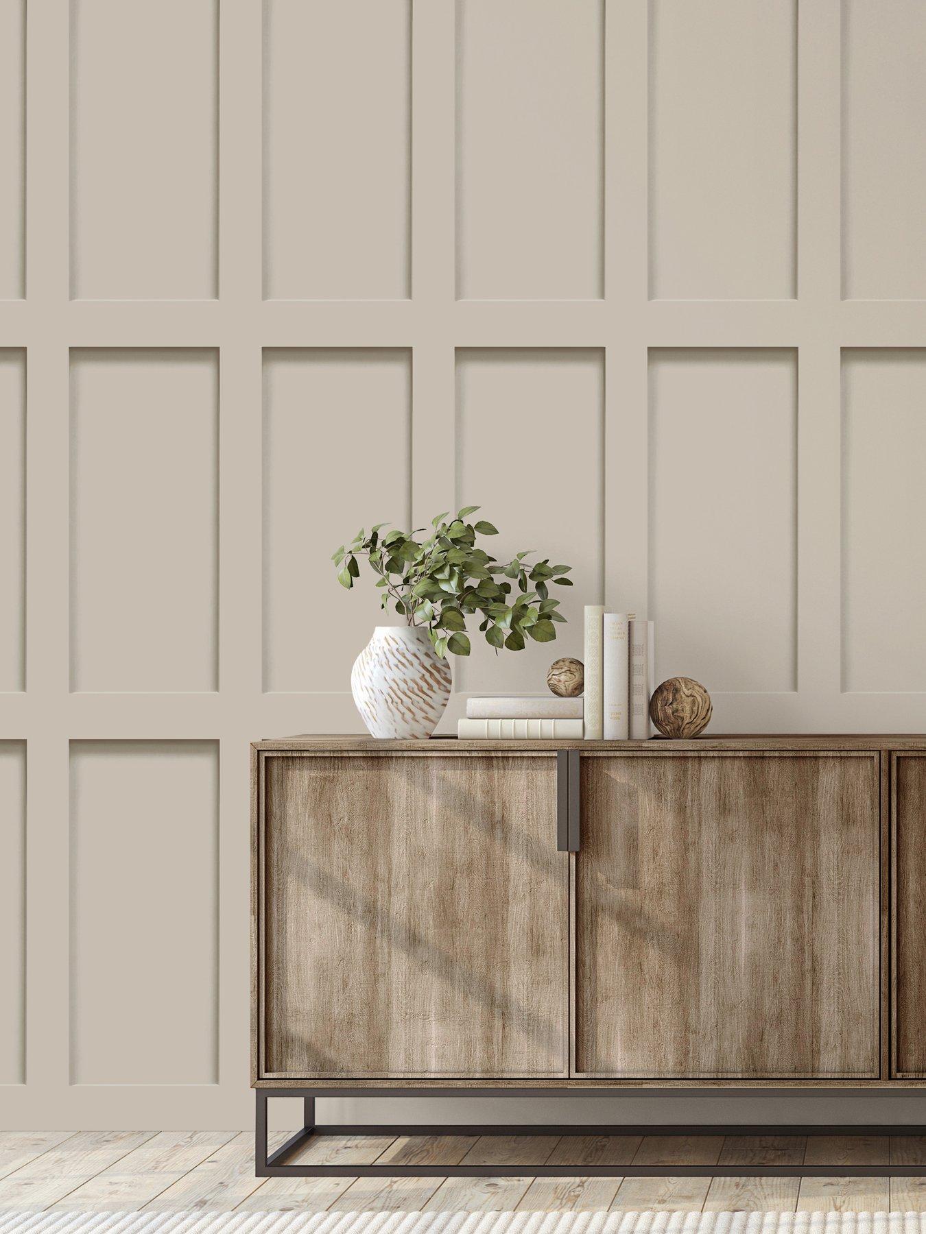 Image 2 of 7 of The Very Collection Rectangluar Panel Natural Wallpaper