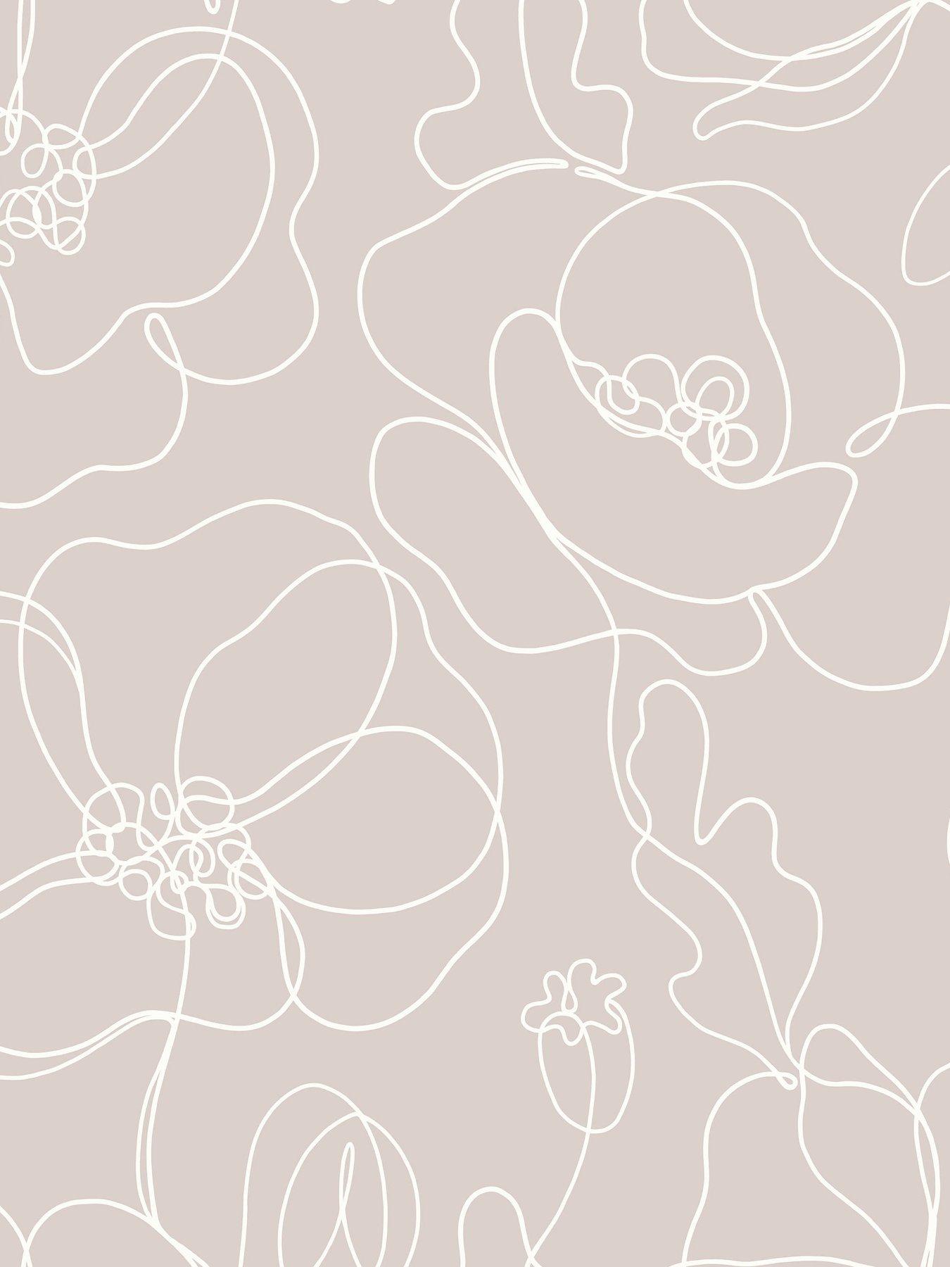 the-very-collection-linear-floral-blush-wallaperback