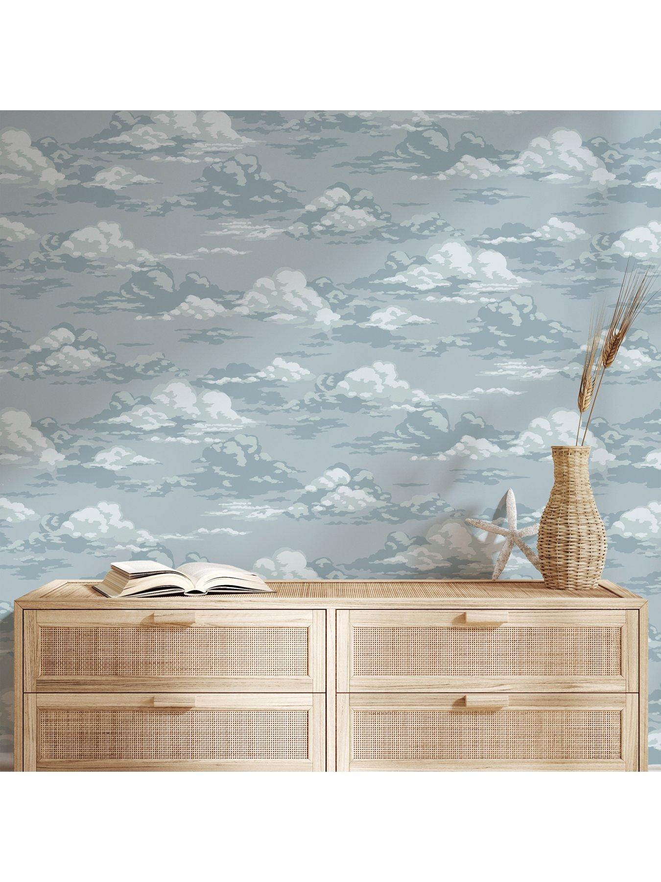 the-very-collection-vintage-clouds-blue-wallpaperdetail