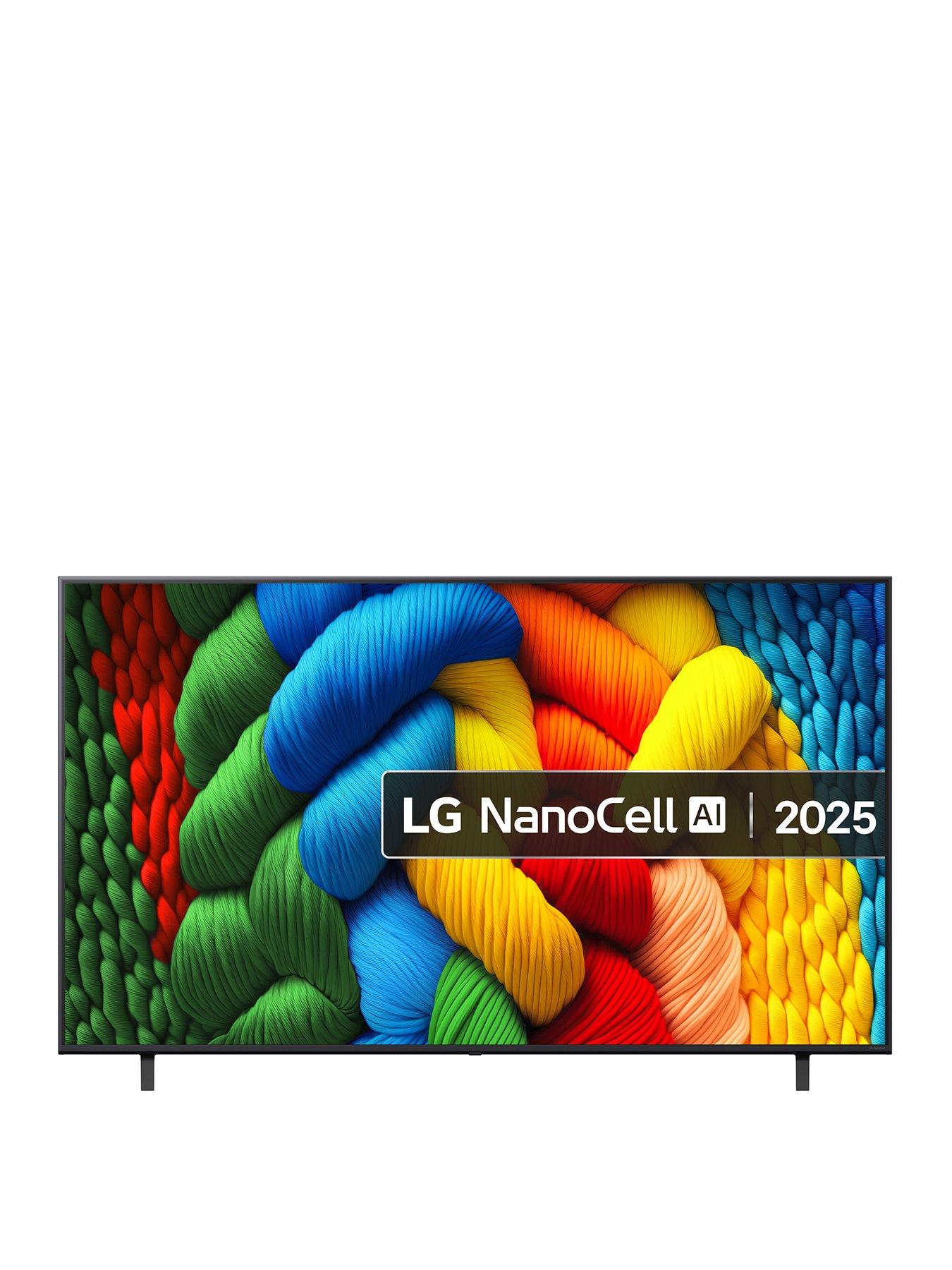 LG LG NANO80A 75" NanoCell AI 4K HDR Smart AI TV - 75NANO80A6B.AEK