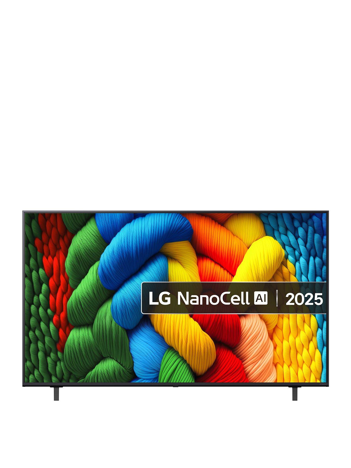 LG LG NANO80A 65" NanoCell AI 4K HDR Smart AI TV - 65NANO80A6B.AEK