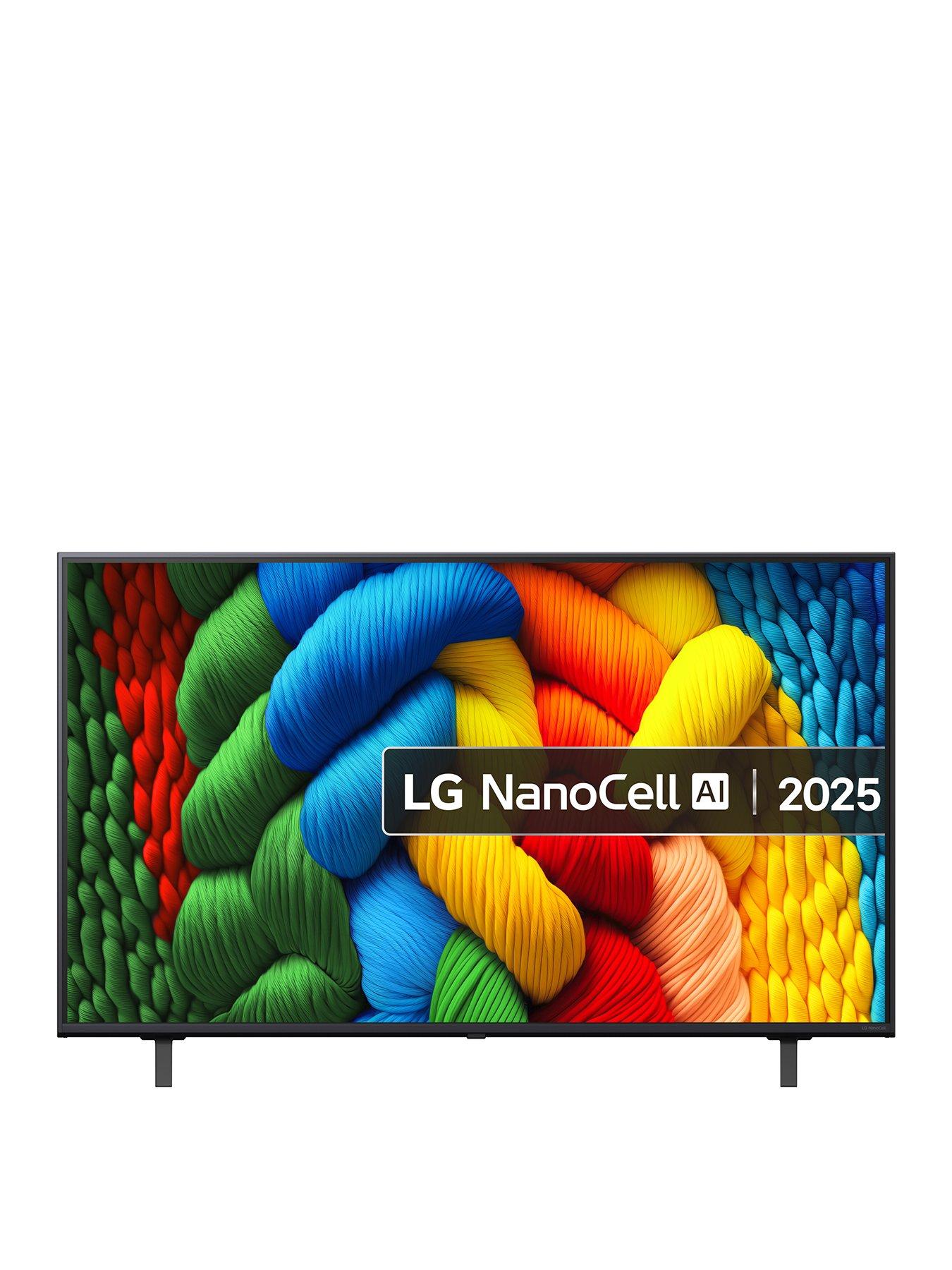 LG LG NANO80A 50" NanoCell AI 4K HDR Smart AI TV - 50NANO80A6B.AEK
