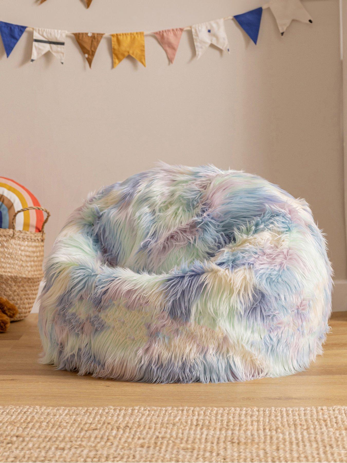 Icon Beanbags Kids Faux Fur Classic Beanbag