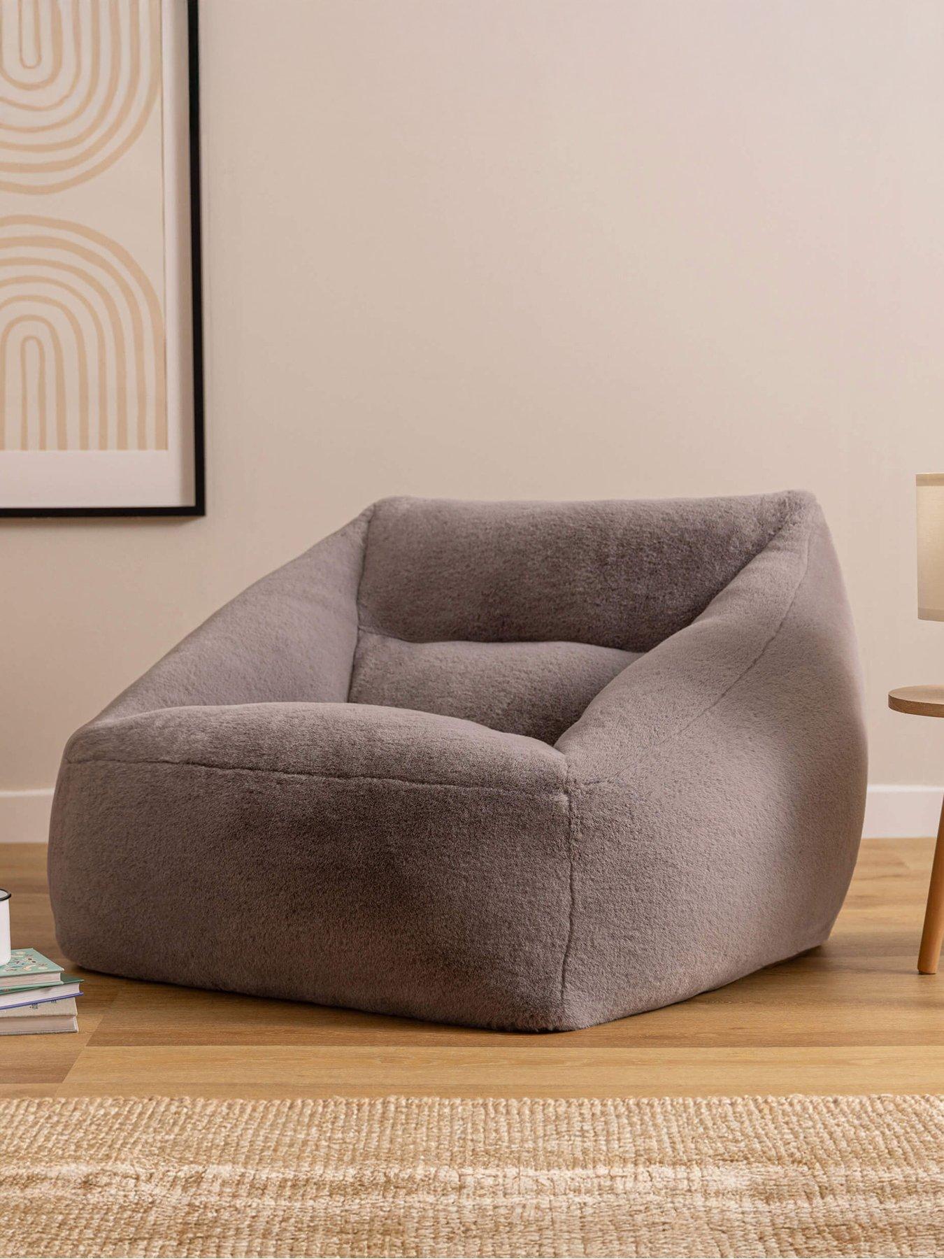Icon Beanbags Natalia Faux Fur Armchair Beanbag