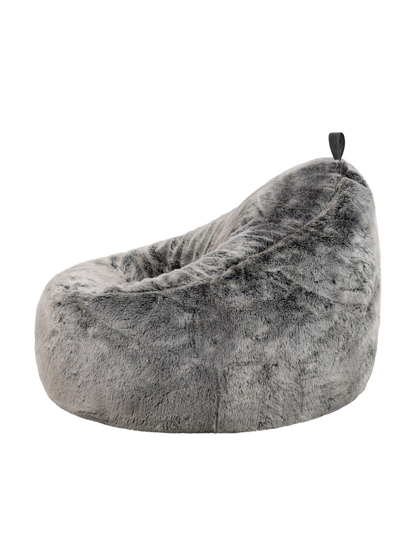Image 4 of 7 of Icon Beanbags Faux Fur Cocoon Beanbag