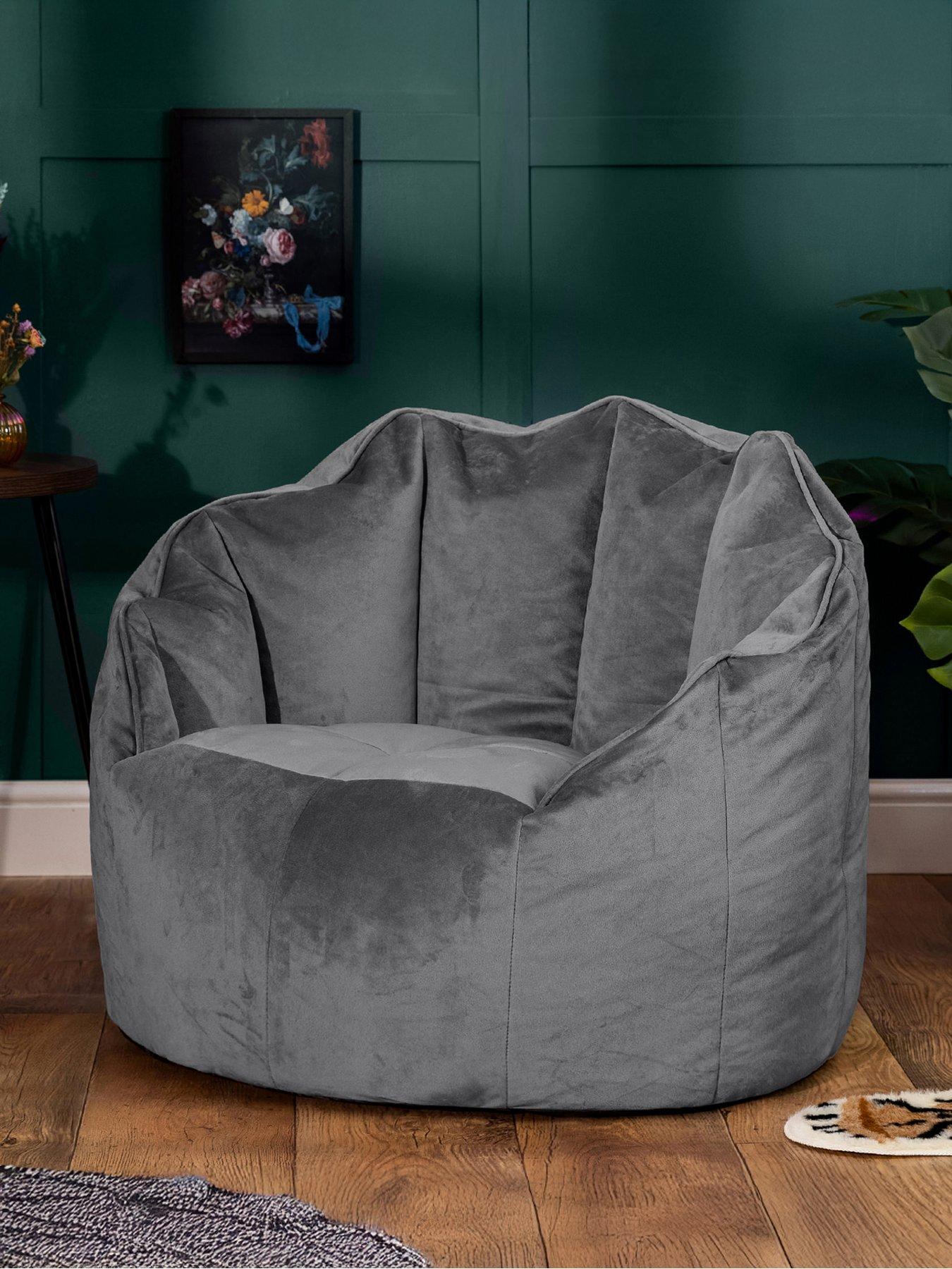 Icon Beanbags Sirena Velvet Beanbag