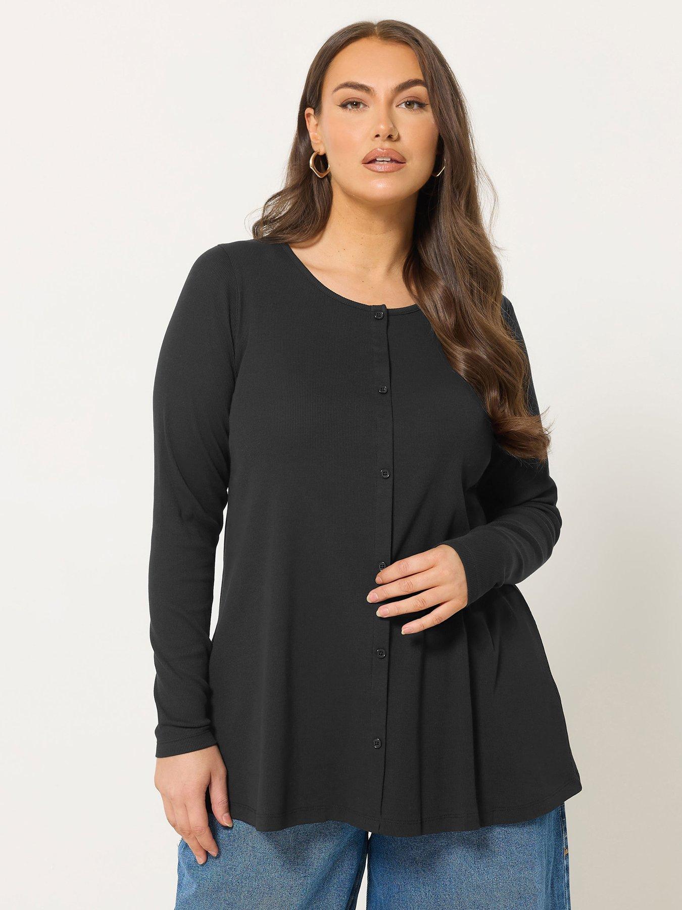 yours-curve-button-front-henley-top-black