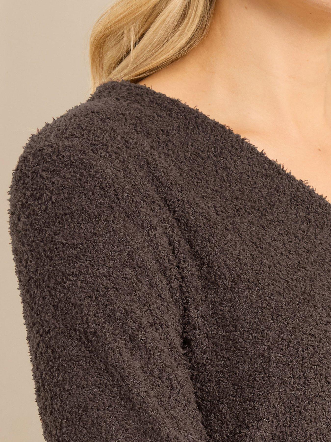 long-tall-sally-tall-chenille-cardigan-browndetail