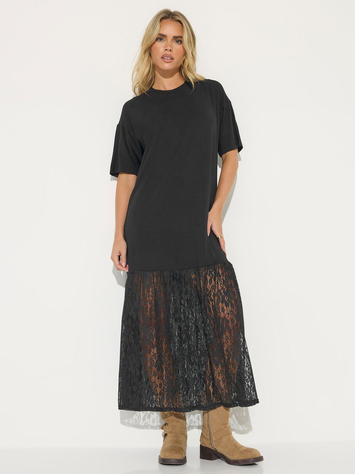 pixiegirl-petite-lace-t-shirt-maxi-dress-blackback