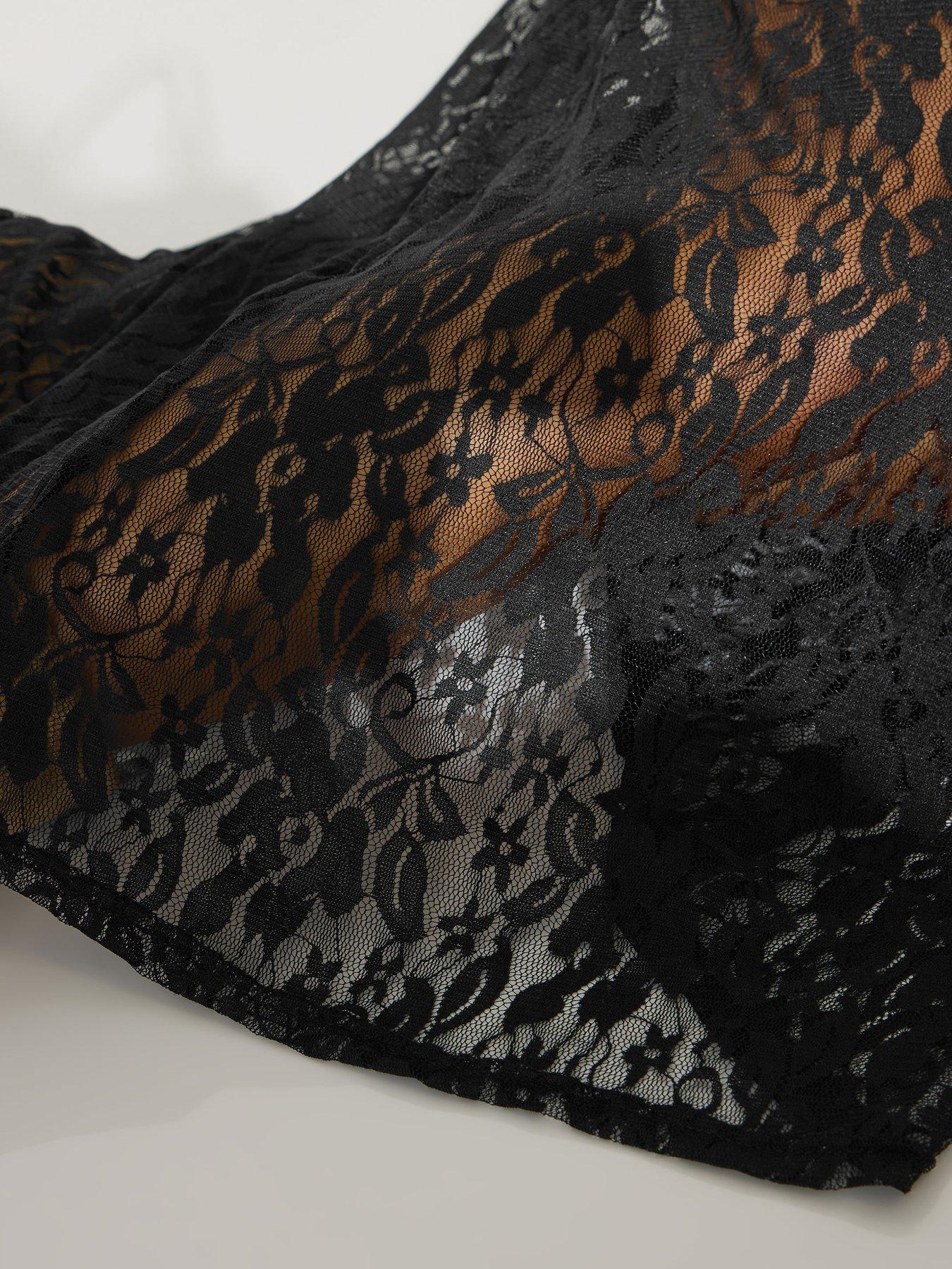 pixiegirl-petite-lace-t-shirt-maxi-dress-blackoutfit