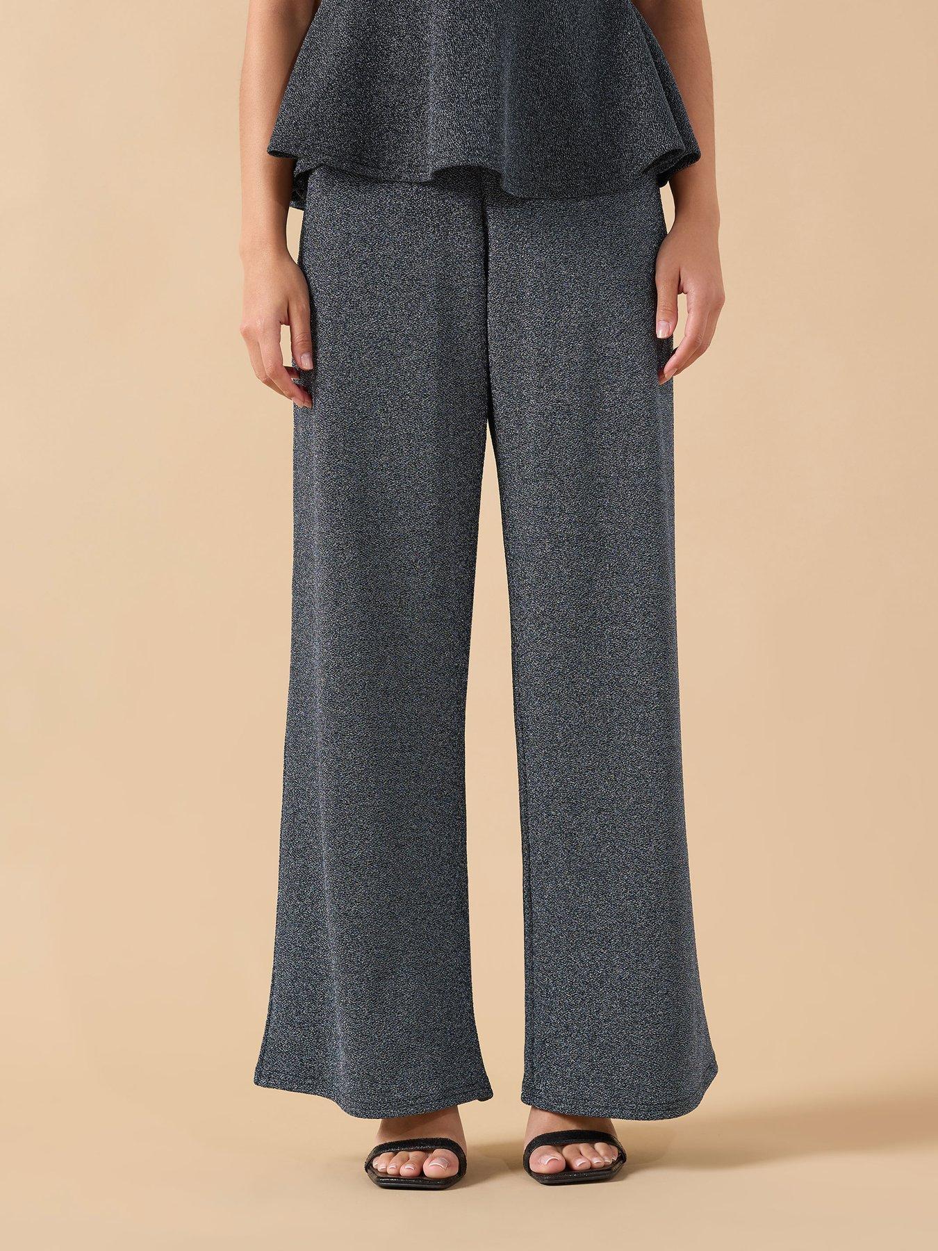 pixiegirl-petite-textured-wide-leg-trouser-black