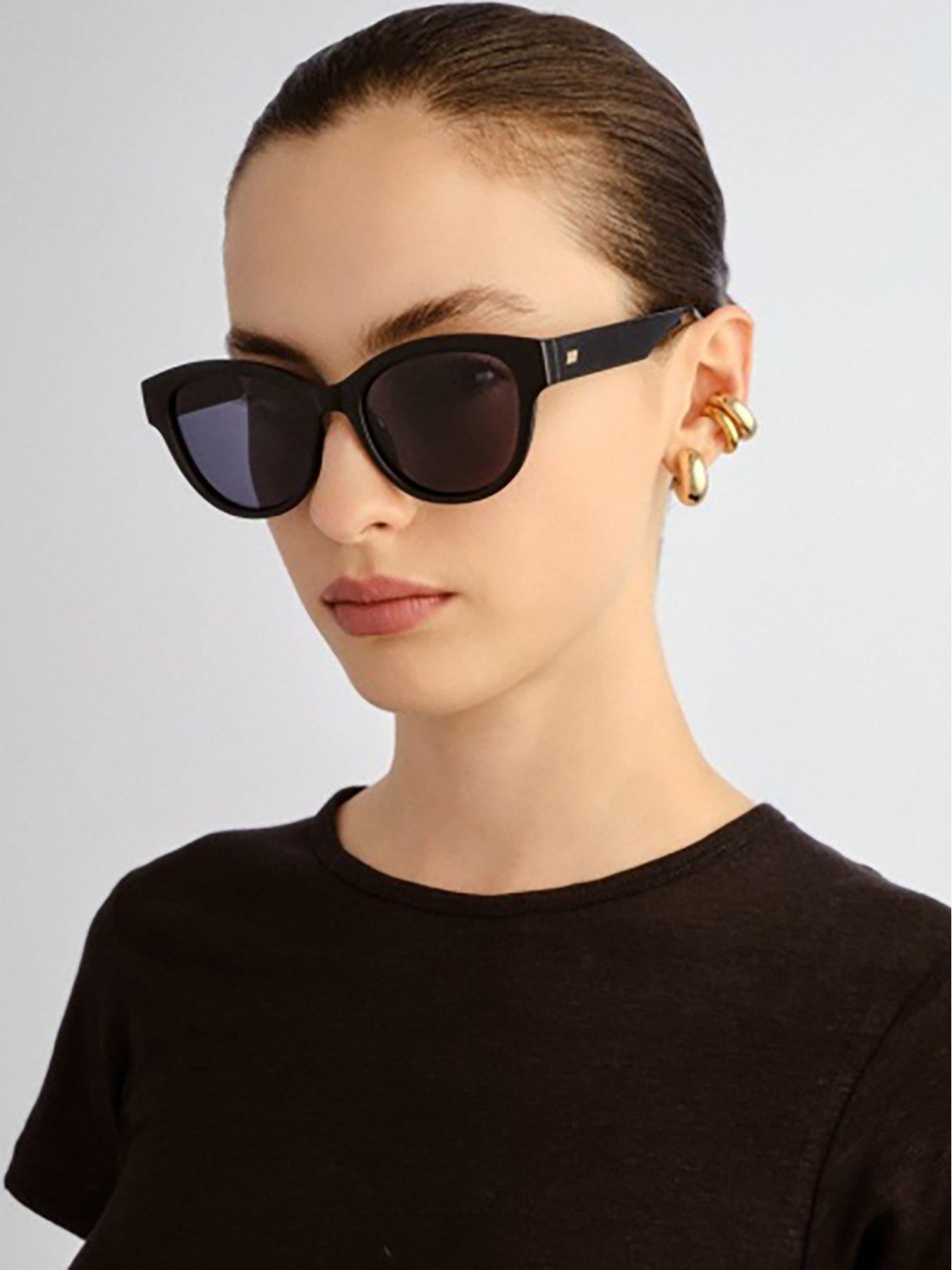 le-specs-majestic-square-sunglasses-blackfront
