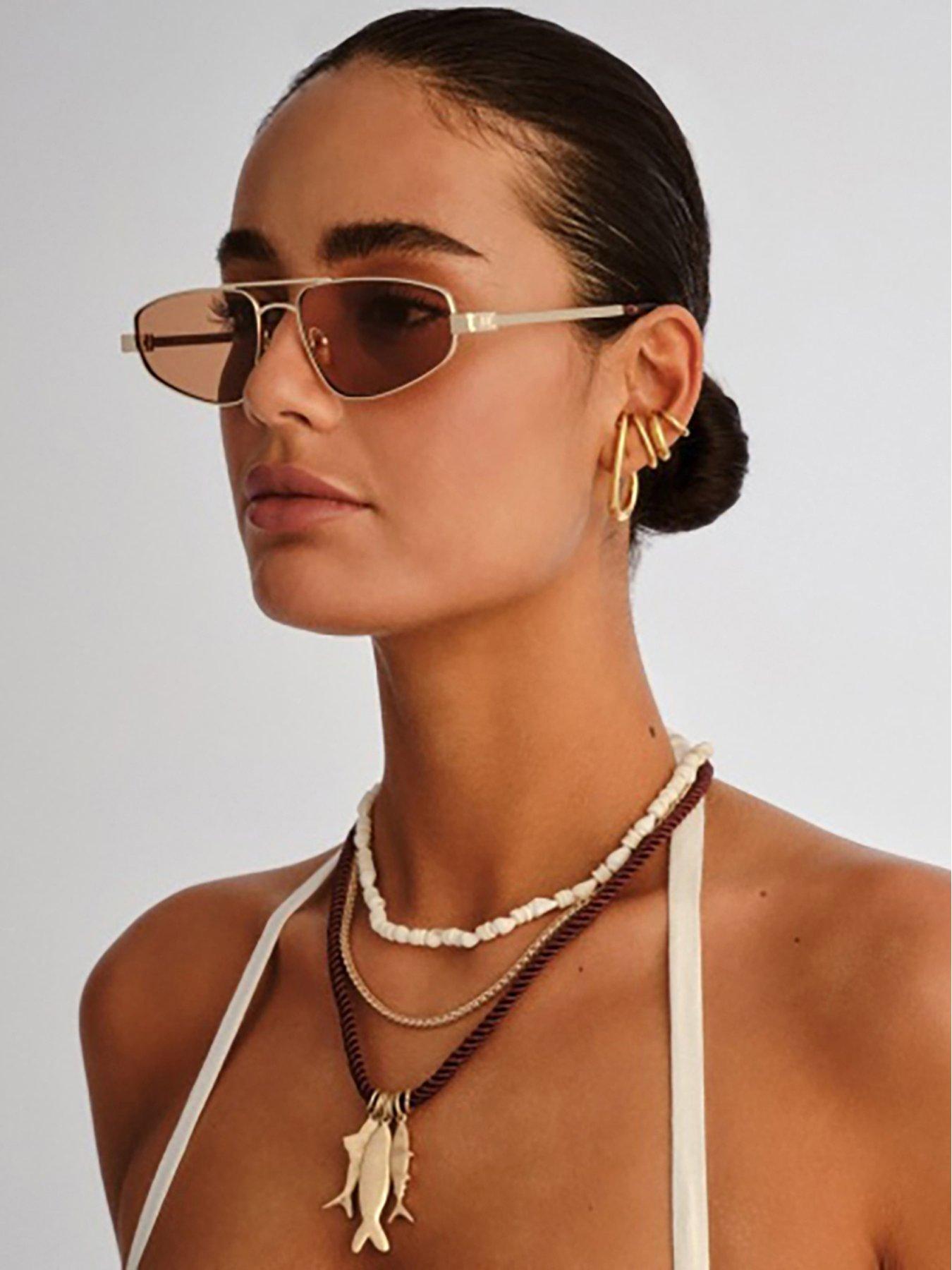 le-specs-treasure-aviator-sunglasses-goldstillFront