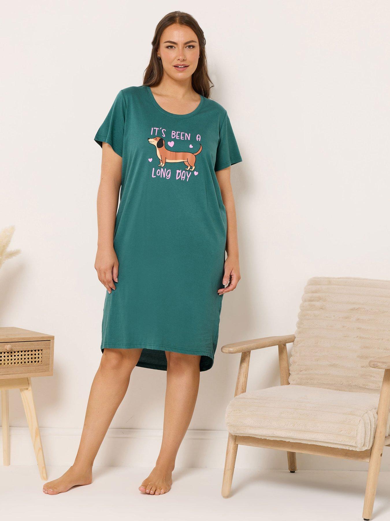 yours-curve-long-day-dipped-back-nightdress-green