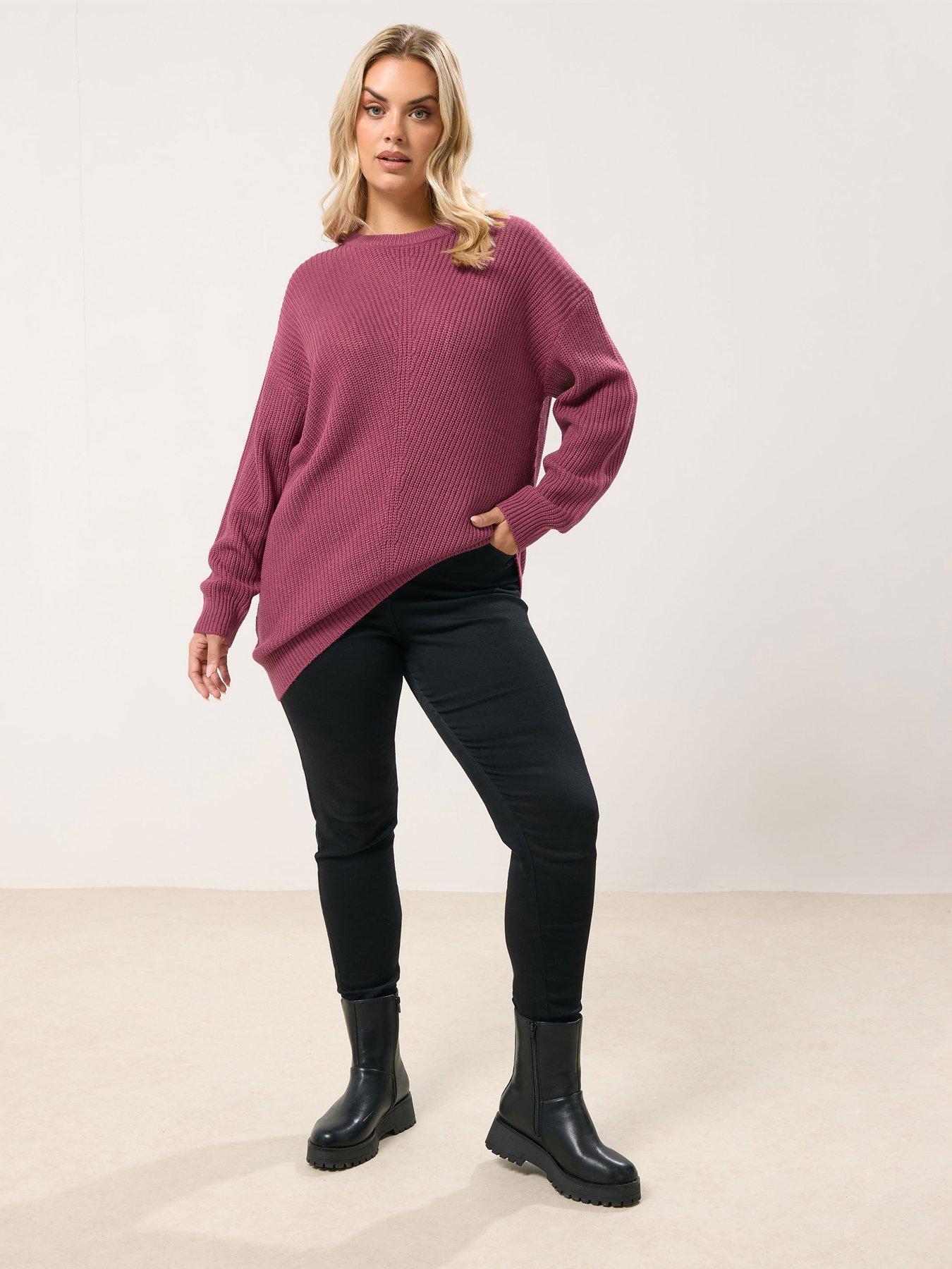 yours-curve-essential-jumper-pinkback