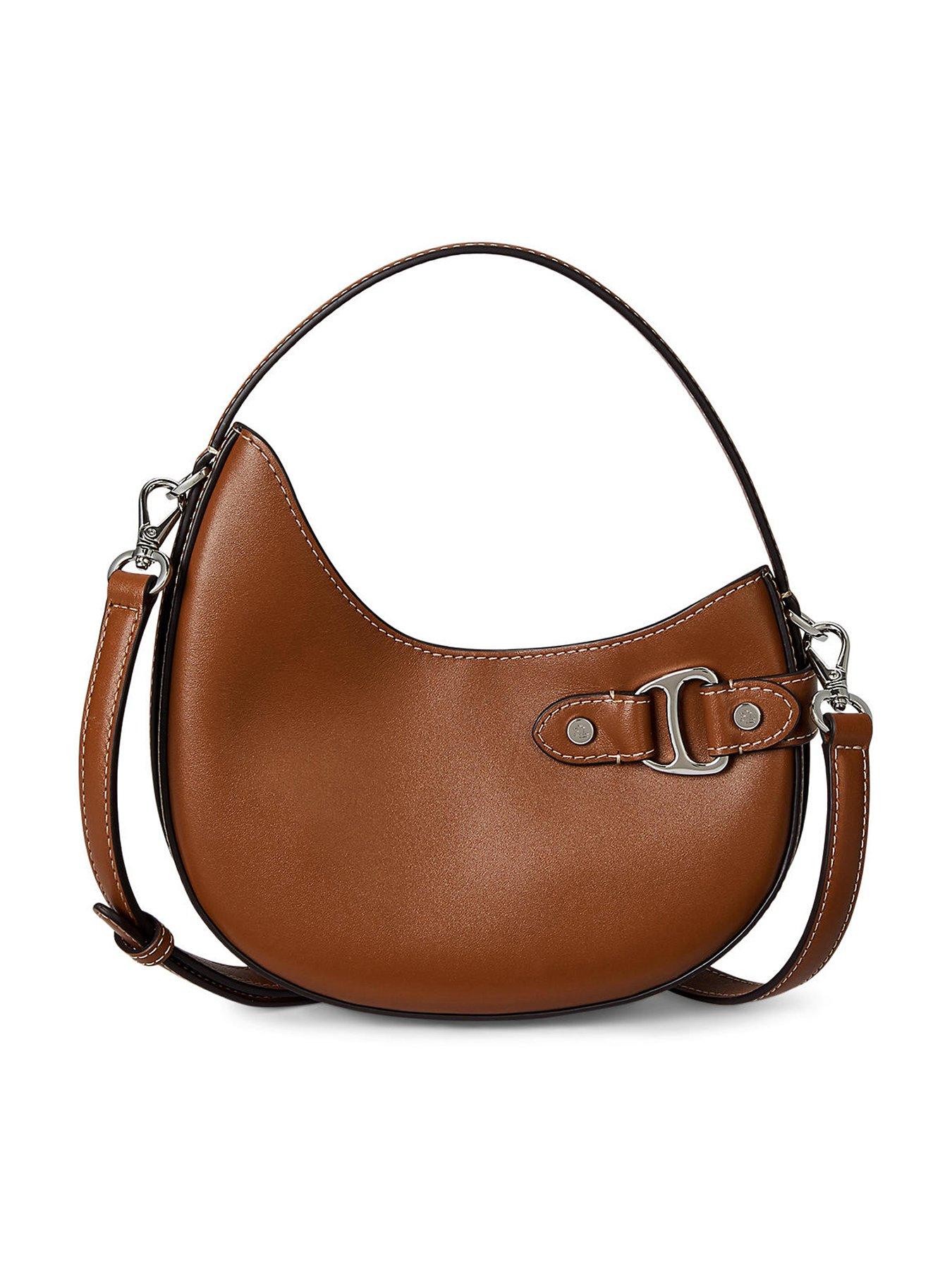 Lauren by Ralph Lauren Tasha Small Crossbody Bag - Brown
