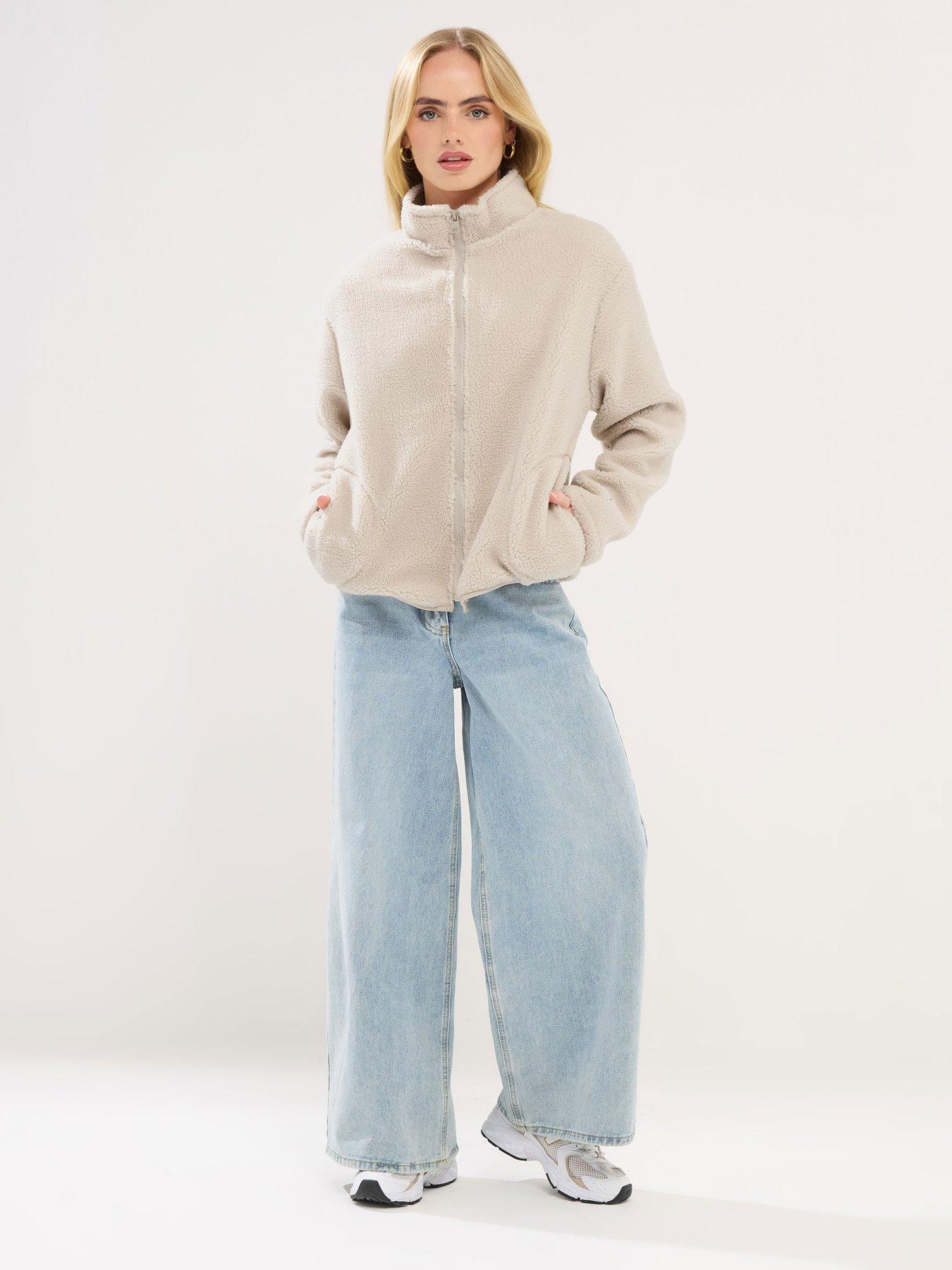 pixiegirl-petite-zip-through-borg-jacket-naturalback