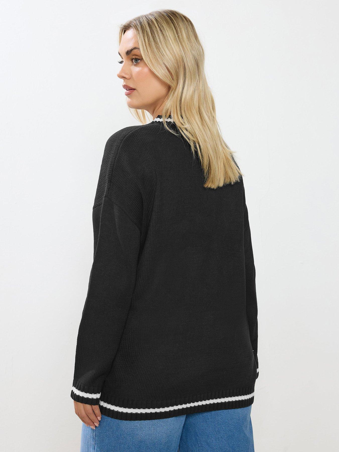 yours-curve-slogan-number-jumper-blackstillFront