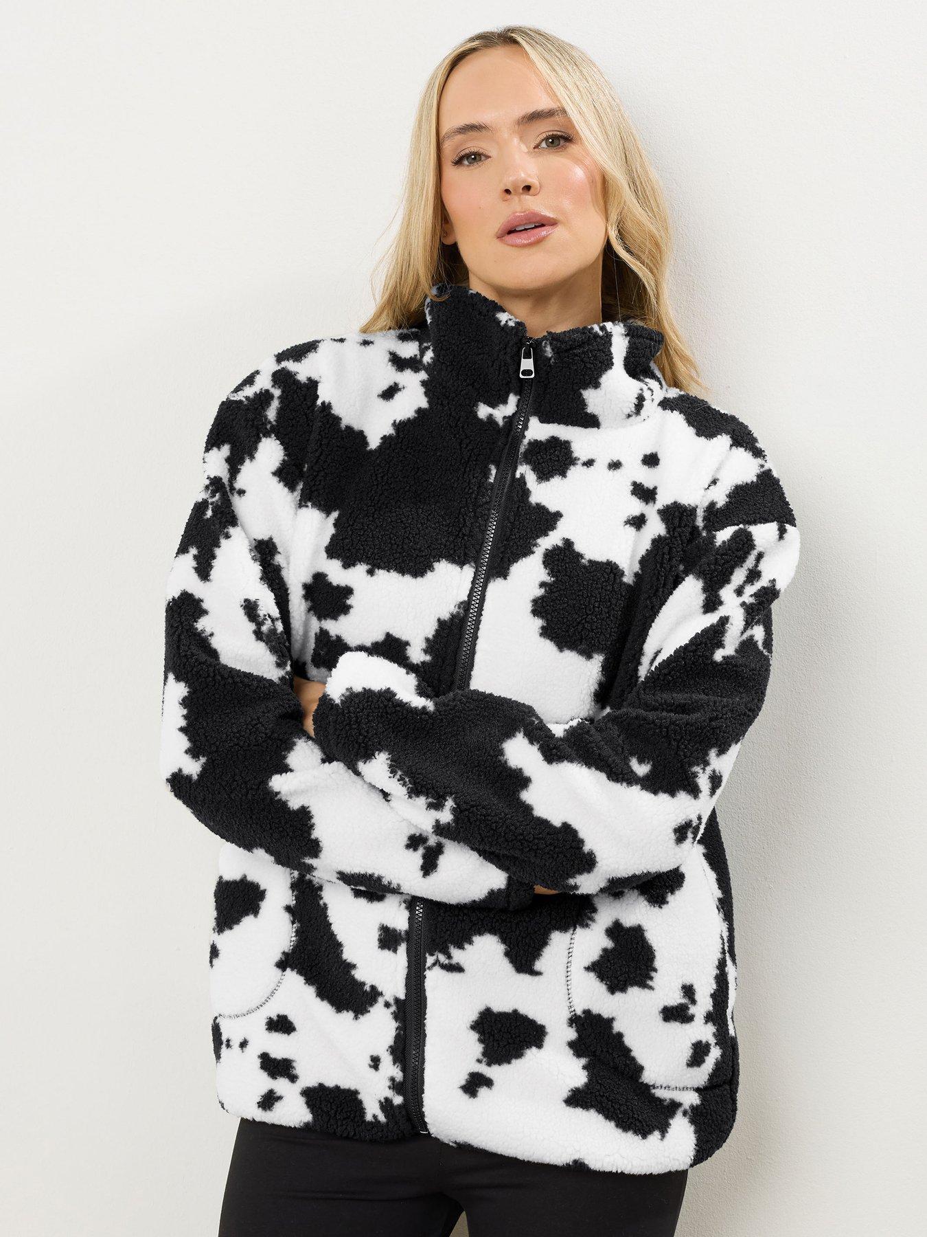 long-tall-sally-cow-zip-through-borg-jacket-blackoutfit