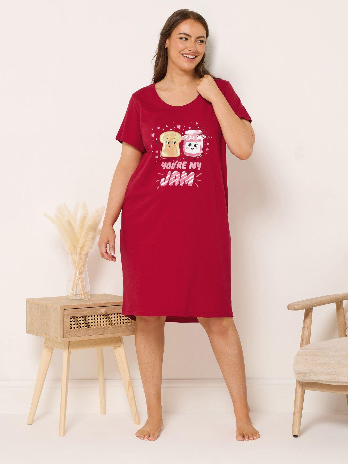 yours-curve-youre-my-jam-nightdress-red