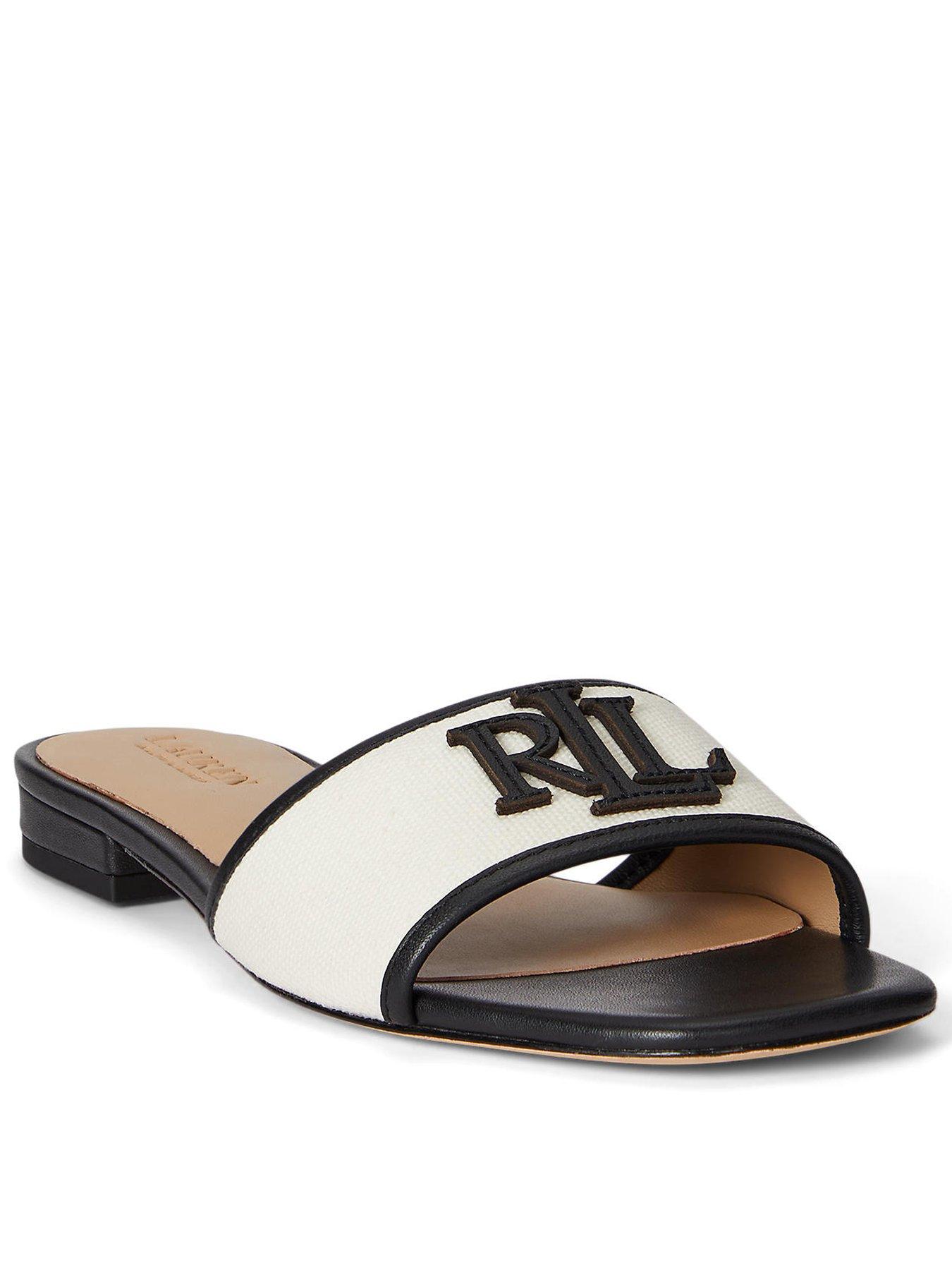 Lauren by Ralph Lauren Everly Sandals - Black